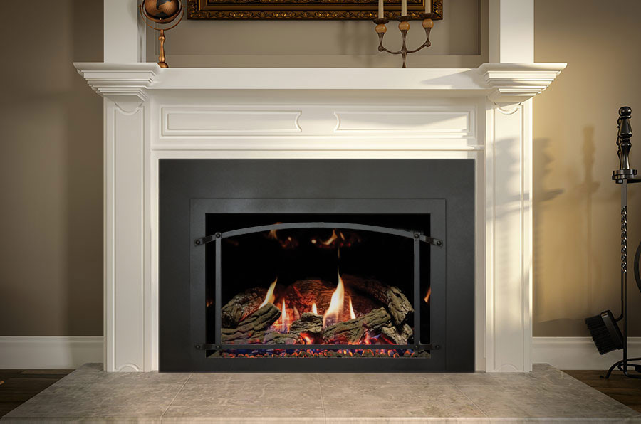 Pacific Energy Tofino I40 - Direct Vent Gas Fireplace Insert - Sit Val –  Fireplace Gallery